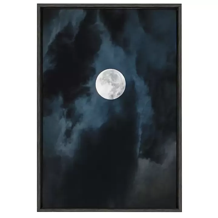 Discount Driftless Moon Framed Canvas Art Print Canvas Art