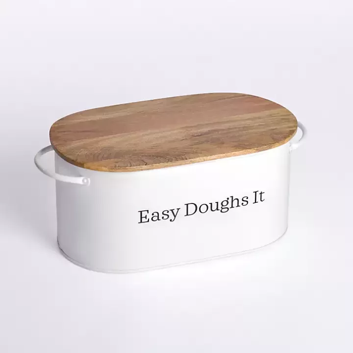 Sale Easy Doughs It Metal Bread Box Kitchen Storage