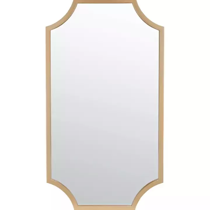 Outlet Elenin Gold Scalloped Wall Mirror Decorative Mirrors