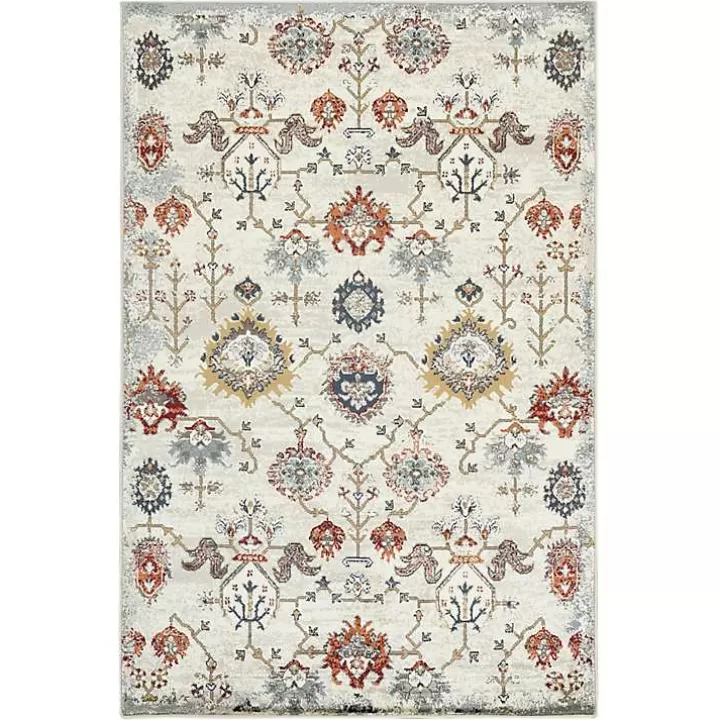 Outlet Elina Beige Area Rug, 7x9 Area Rugs