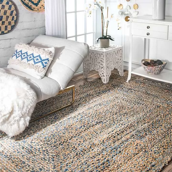 Online Ella Hand Braided Jute Rug, 5x8 Area Rugs