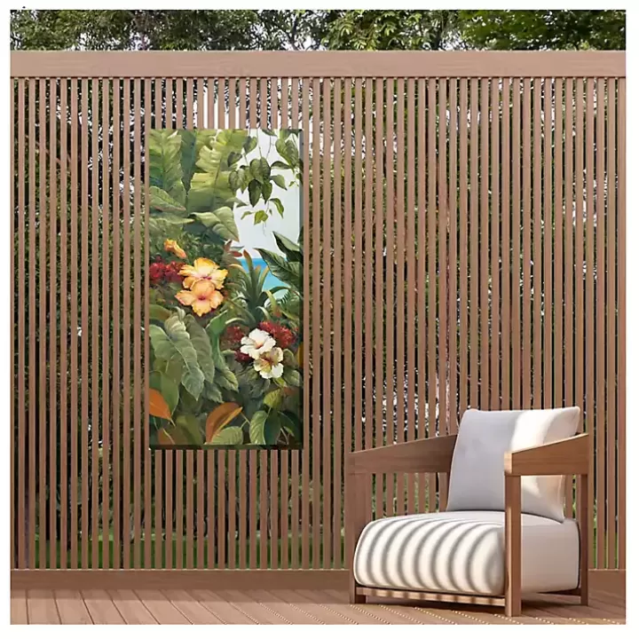 Fashion Entwined I Outdoor Canvas Art Print Outdoor Wall Decor