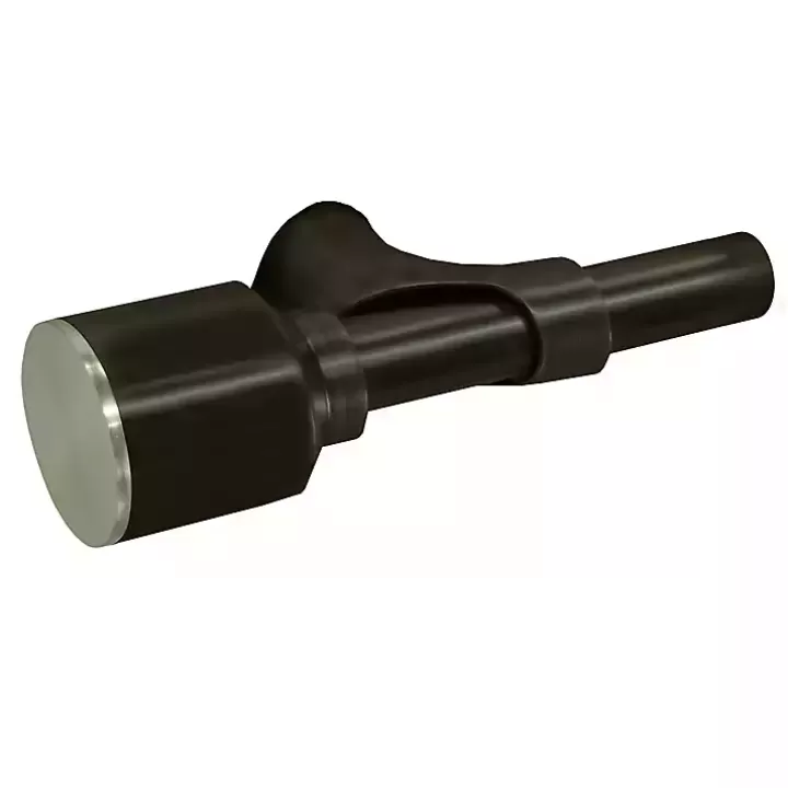 Clearance Espresso Metal Blackout Finial Curtain Rod, 72 in. Curtain Rods & Hardware