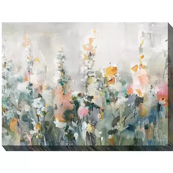 Cheap Ethereal Floral Outdoor Canvas Art Print Outdoor Wall Decor