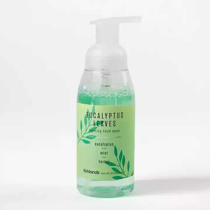 Cheap Eucalyptus Leaves Foaming Hand Soap Bathroom Accessories