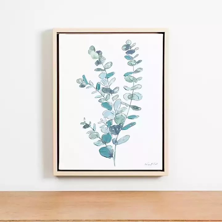 Hot Eucalyptus Stem IV Framed Canvas Art Print Canvas Art