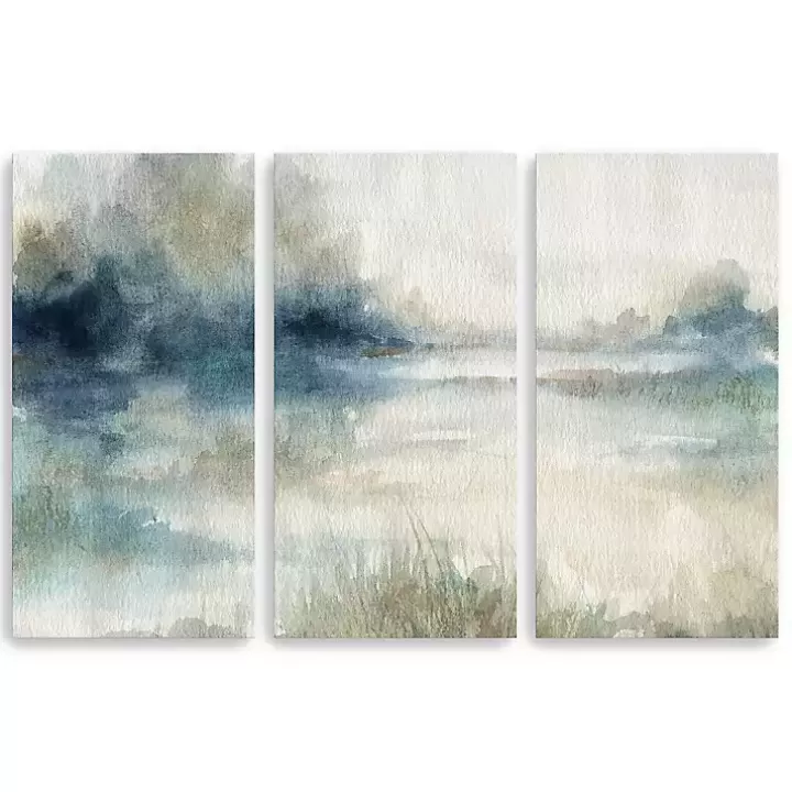 Sale Evening Waters Canvas Art Prints, Set of 3 Canvas Art