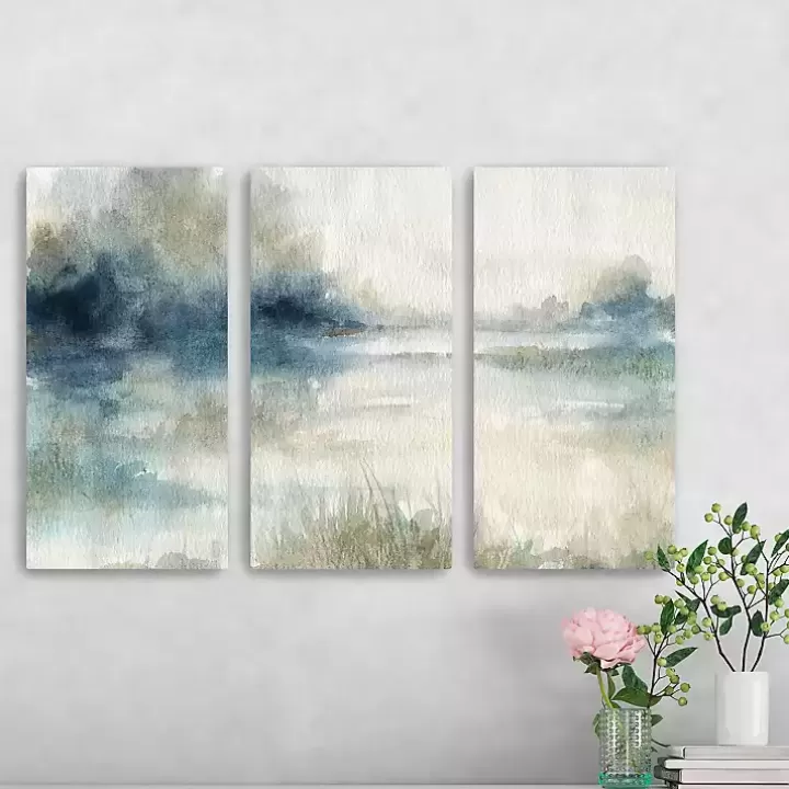 Sale Evening Waters Canvas Art Prints, Set of 3 Canvas Art