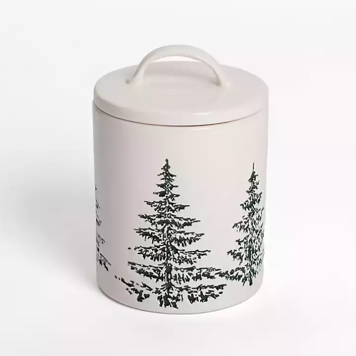 Best Sale Evergreen Ceramic Canister Serving & Entertaining