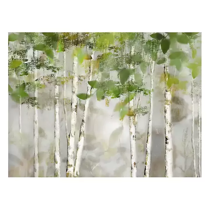 Store Evergreen Forest Giclee Canvas Art Print Canvas Art