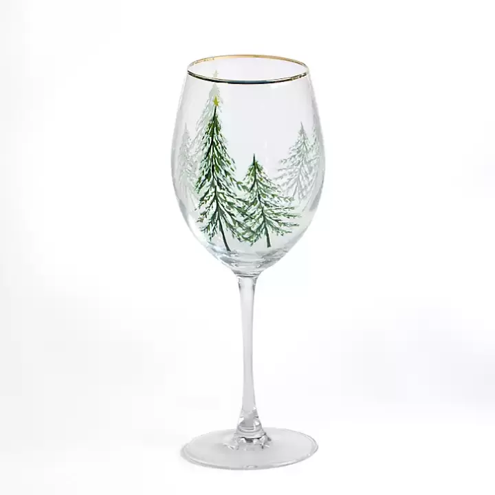 Store Evergreen Wine Glass Glassware & Drinkware