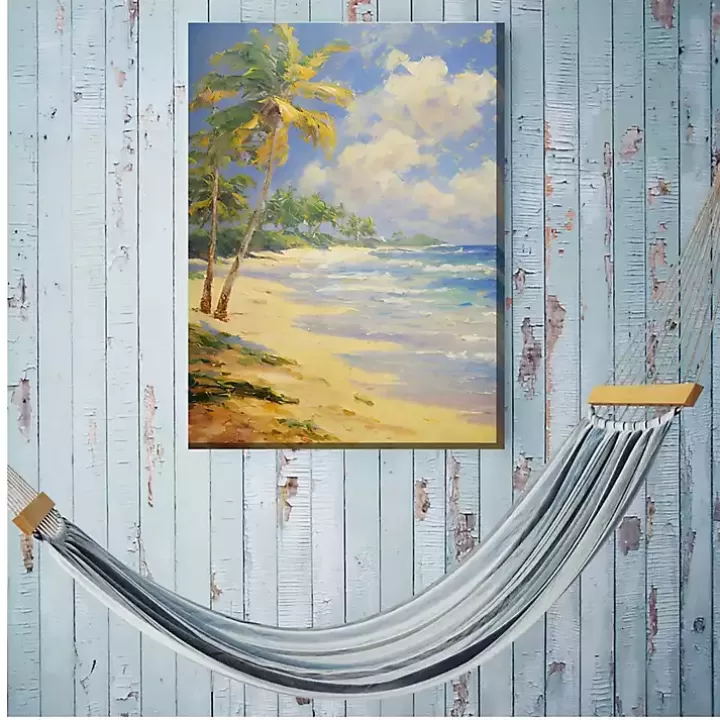 Cheap Faraway Island Outdoor Canvas Art Print Outdoor Wall Decor