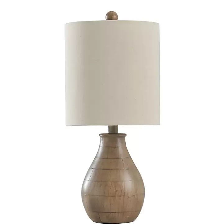 Store Faux Wood Accent Table Lamp Table Lamps