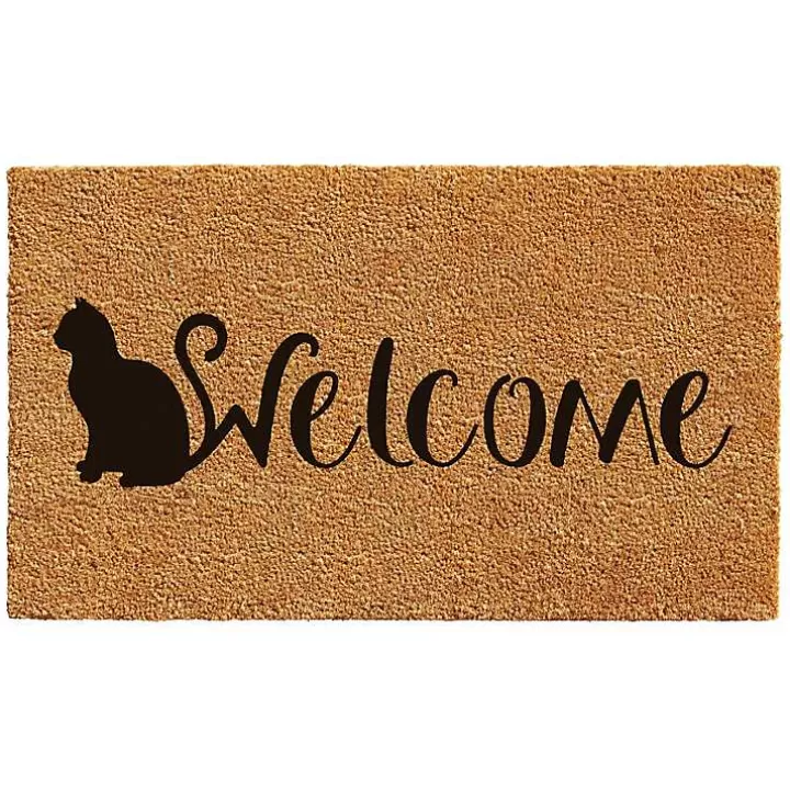 Clearance Feline Welcome Doormat Doormats