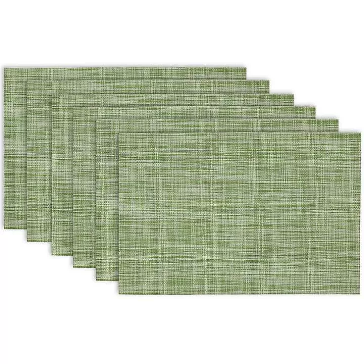 Fashion Fig Tweed Placemats, Set of 6 Table Linens