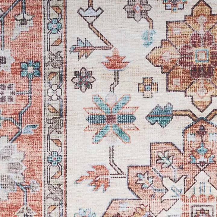 Flash Sale Fiona Vintage Bordered Runner, 2x7 Area Rugs