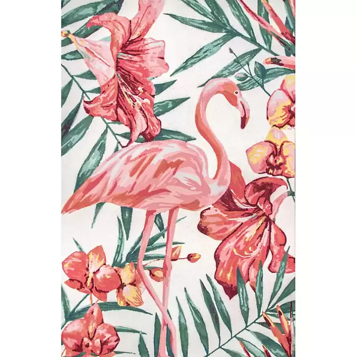 Cheap Flamingo Leaf Indoor/Outdoor Area Rug, 8x10 Outdoor Rugs