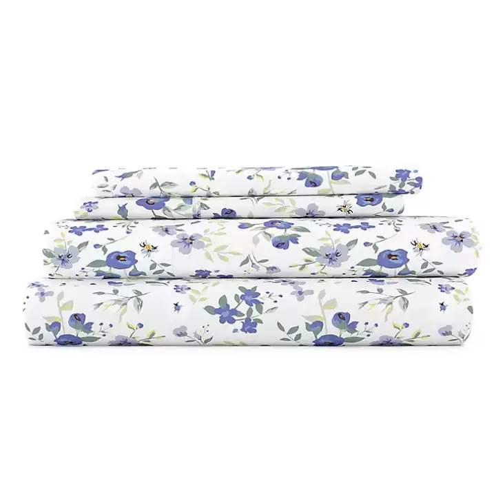 Sale Floral Farmhouse 4-pc. California King Sheet Set Bed Sheets