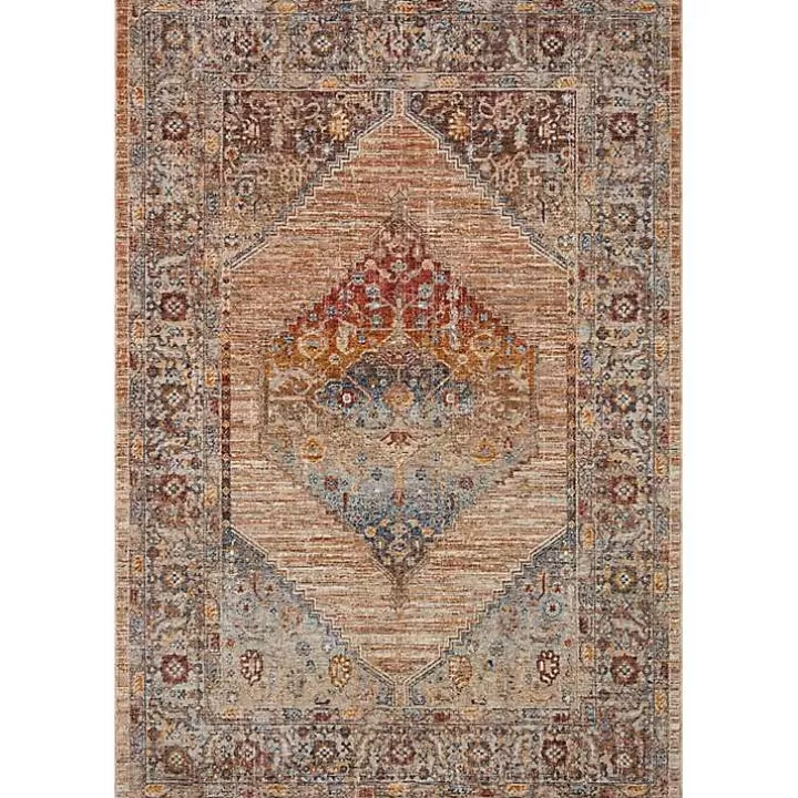 Shop Florence Sunset Medallion Area Rug, 6x9 Area Rugs