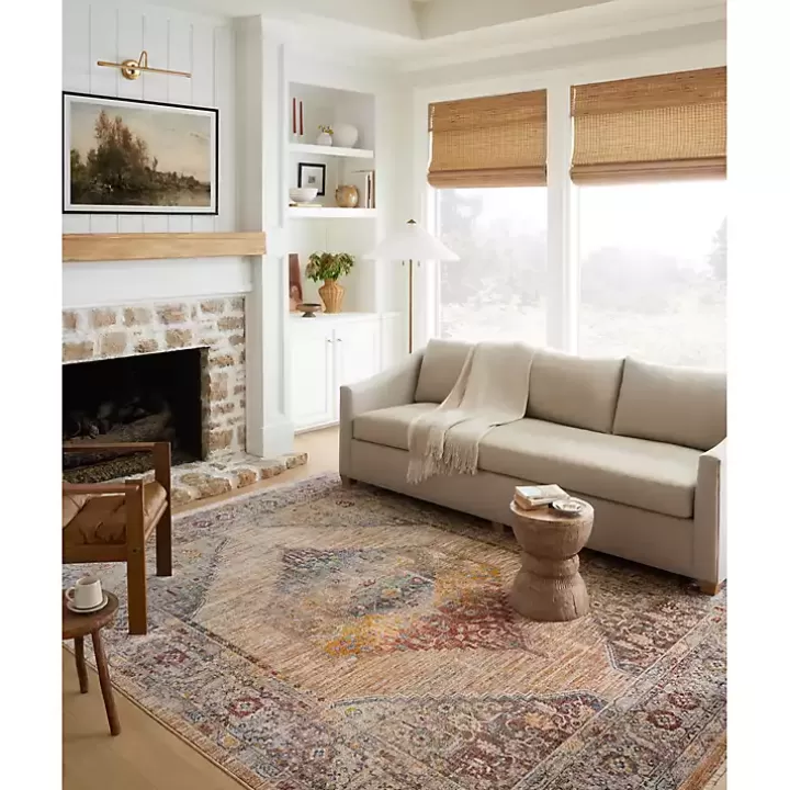 Shop Florence Sunset Medallion Area Rug, 6x9 Area Rugs