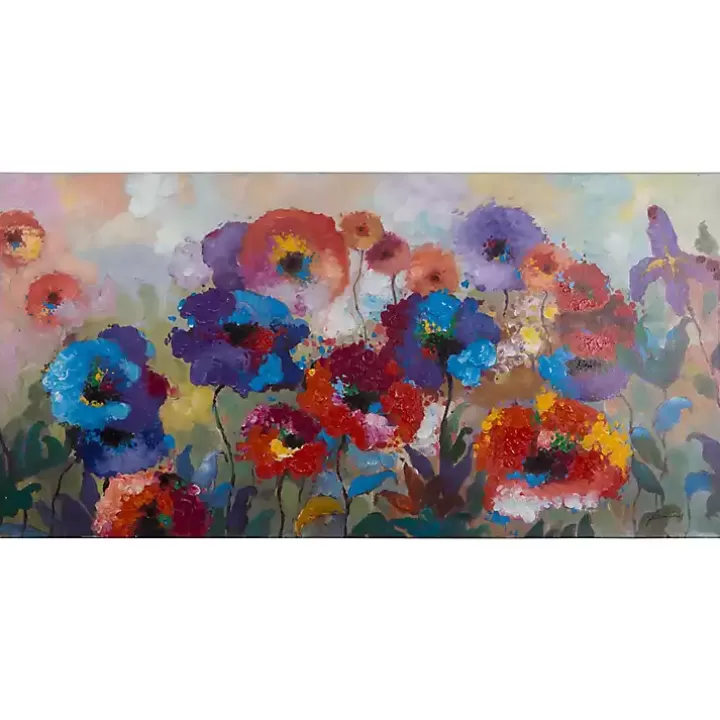 Discount Flower Garden Canvas Wall Art Canvas Art