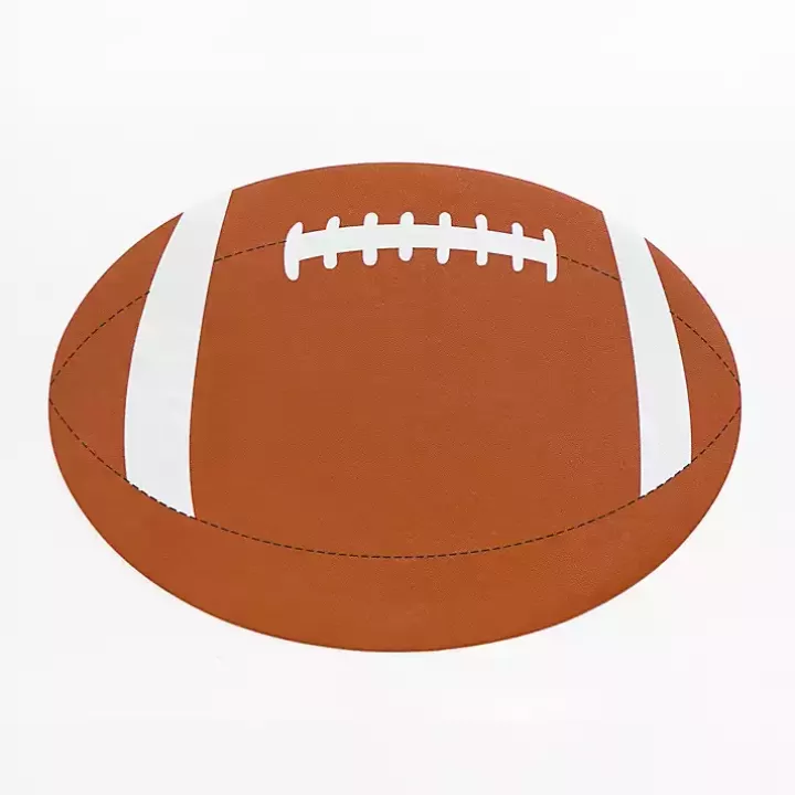 Sale Football Shaped Placemat Table Linens