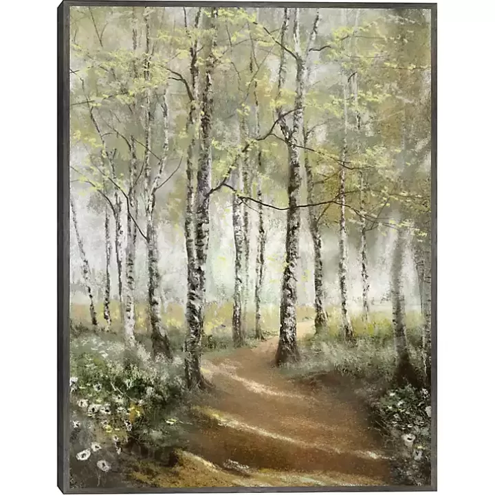 Best Forest Hush Framed Canvas Art Print Canvas Art