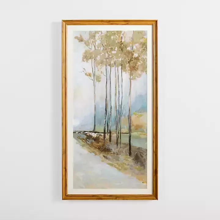 Hot Forest Path II Framed Art Print Framed Art