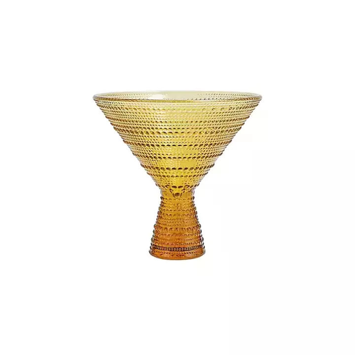 Shop Fortessa Amber Jupiter Martini Glasses, Set of 4 Glassware & Drinkware