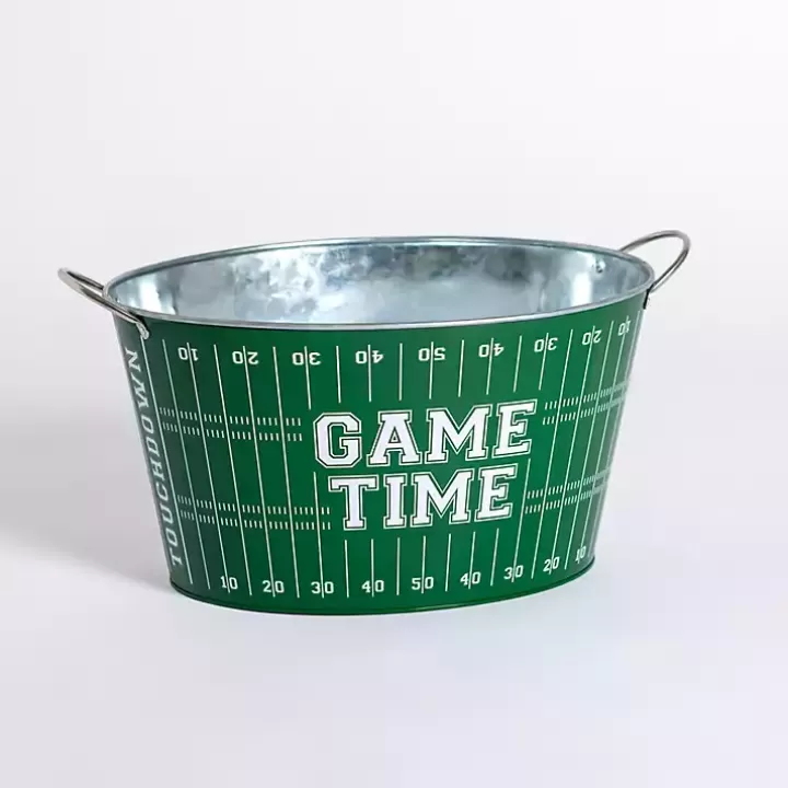 Sale Game Time Football Beverage Bucket Serving & Entertaining