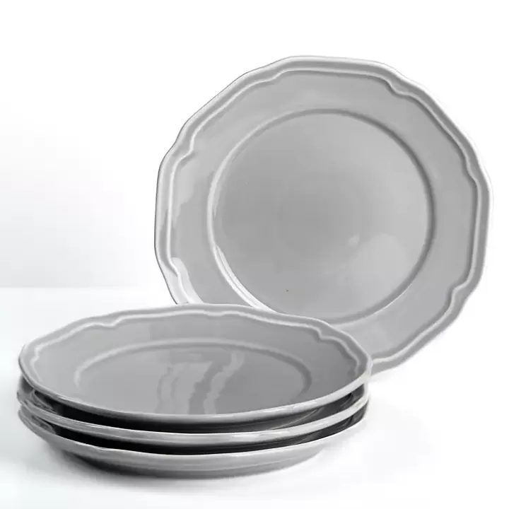New Gardner Scalloped Salad Plates, Set of 4 Dinnerware