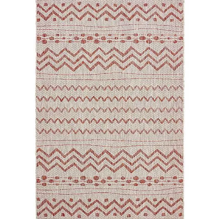 Shop Geometric Stripe Sun Shower Outdoor Area Rug, 7x9 Outdoor Rugs