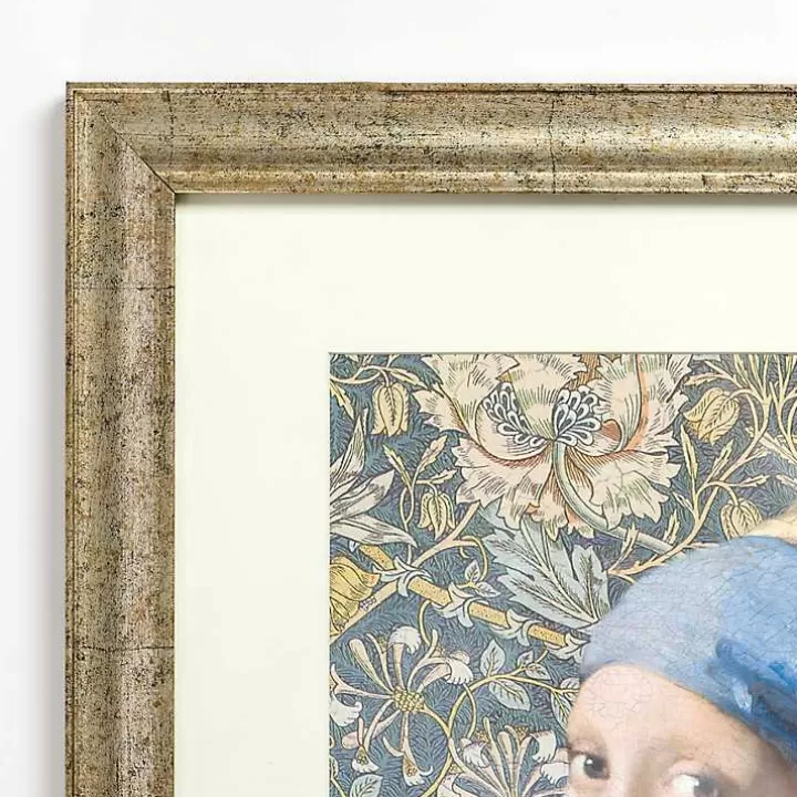 Store Girl With a Pearl Earring Framed Art Print Framed Art