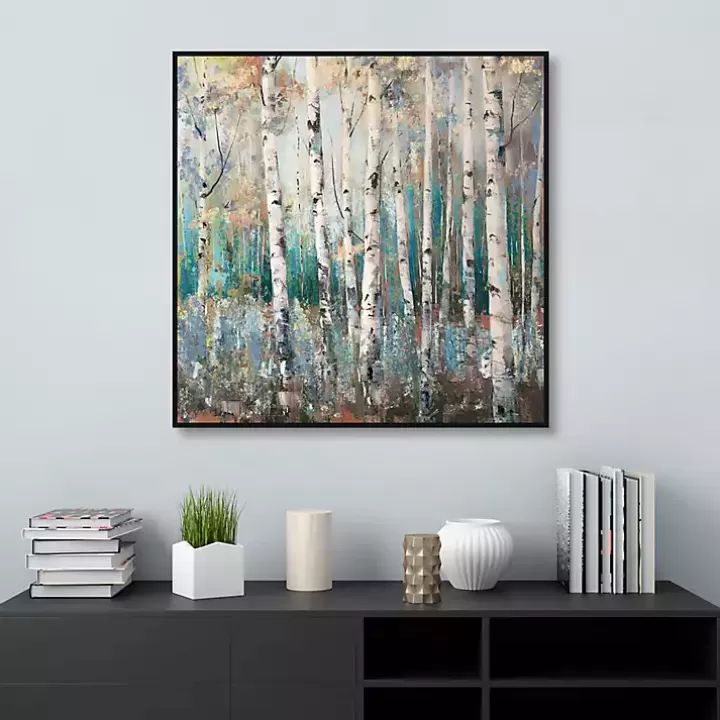 Online Glorious Forest Framed Canvas Art Print Canvas Art