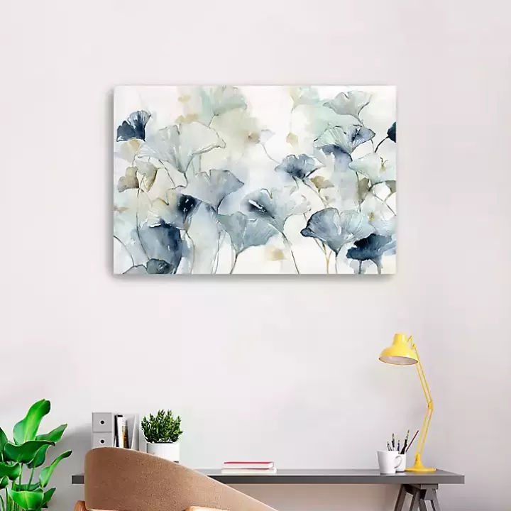 Shop Glorious Ginkgo Floral Canvas Wall Art Canvas Art