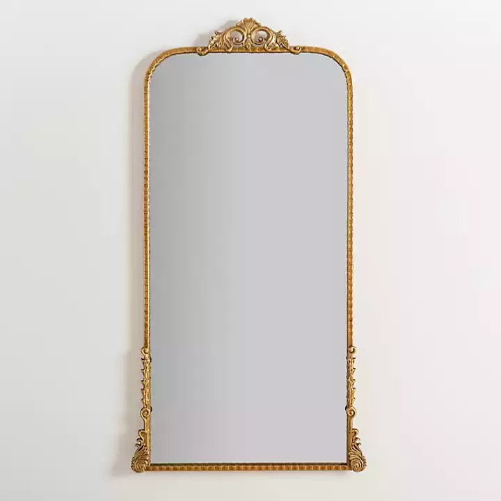 Online Gold Ornate Carved Large Wall Mirror Decorative Mirrors