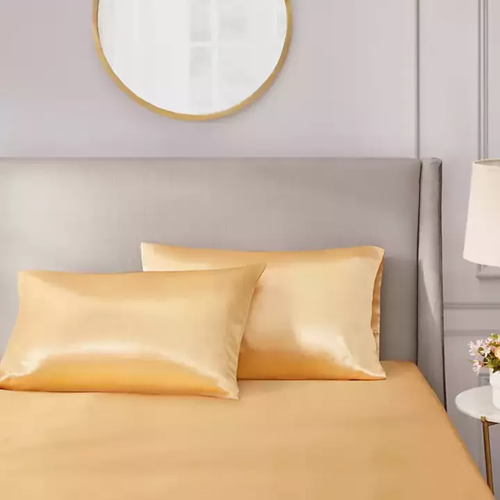 Sale Satin Standard 2-pc. Pillow Case Set Bed Sheets