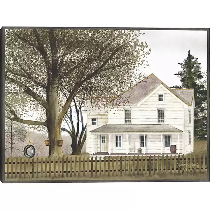 Online Grandma's House Framed Canvas Art Print Canvas Art