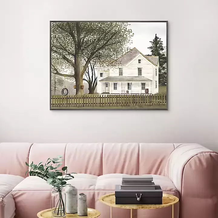 Online Grandma's House Framed Canvas Art Print Canvas Art