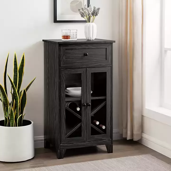 New Graphite Double Door Reeves Cabinet Cabinets & Sideboards