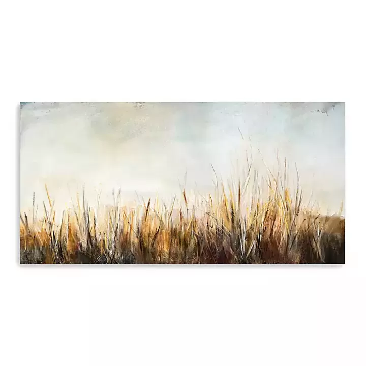 Sale Grass in the Breeze Canvas Art Print Canvas Art