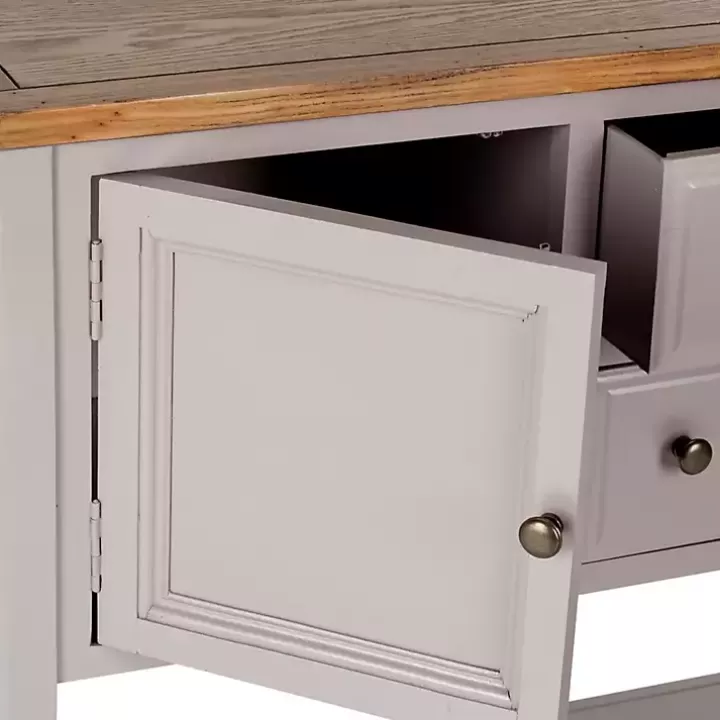 Discount & Oak 4-Drawer Charlotte Sideboard Cabinets & Sideboards