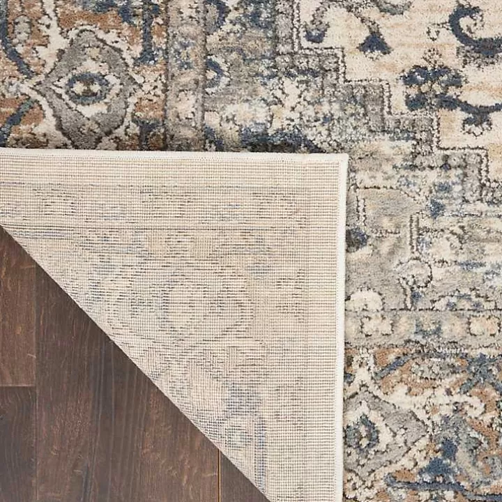Online and Ivory Nadia Medallion Area Rug, 4x6 Area Rugs