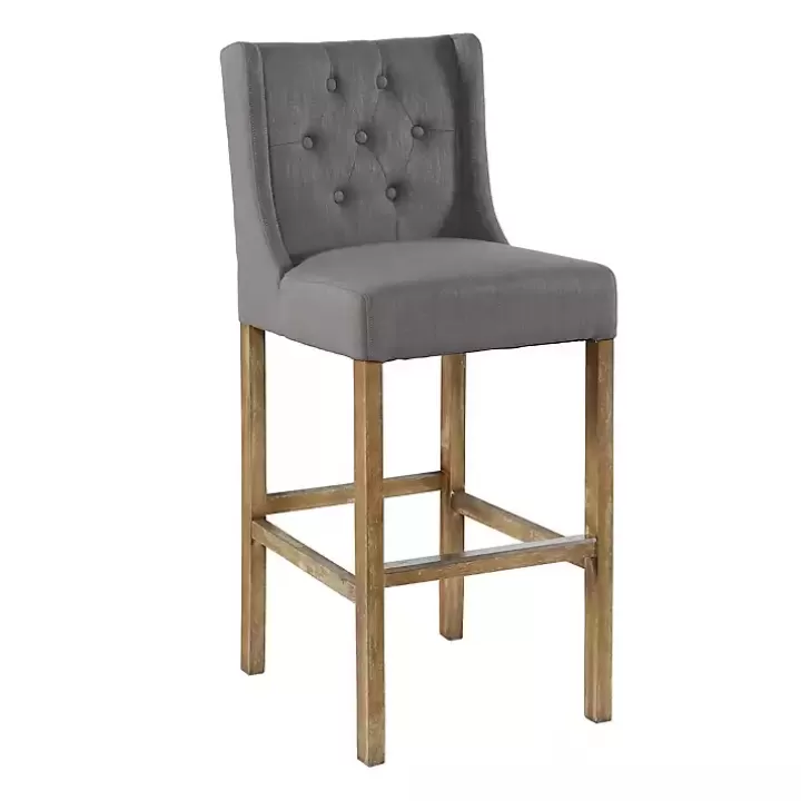 Best Sale Button Tufted Kia Barstool Bar Stools & Counter Height Stools