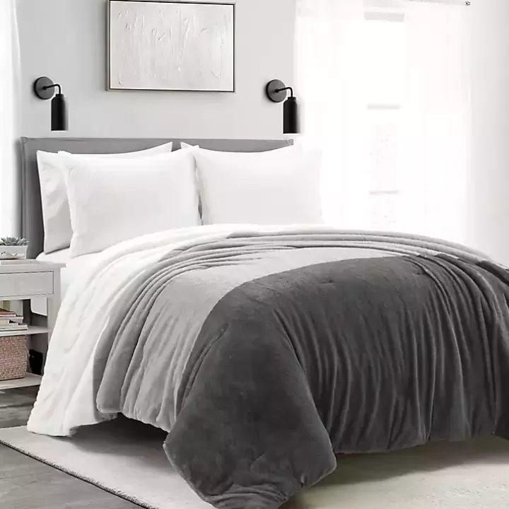 Cheap Color Block 3-pc. Full/Queen Comforter Set Comforters