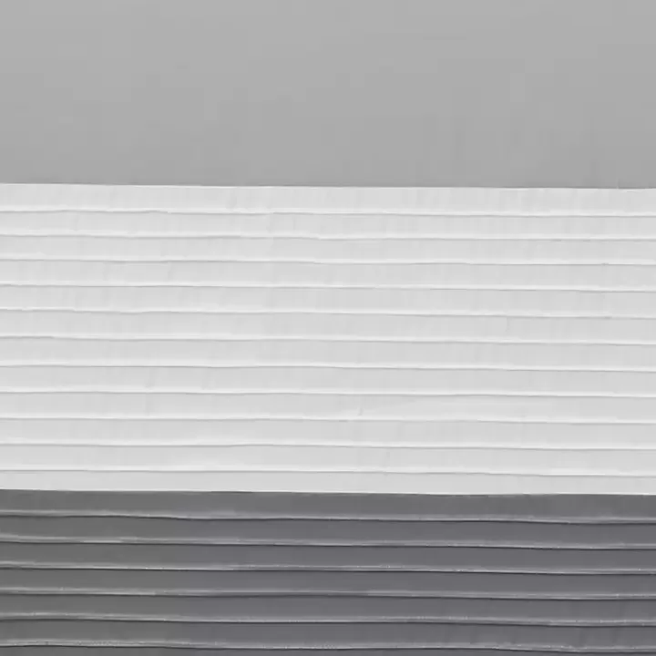 Online Gray Color Block Striped Curtain Panel, 84 in. Curtains & Drapes