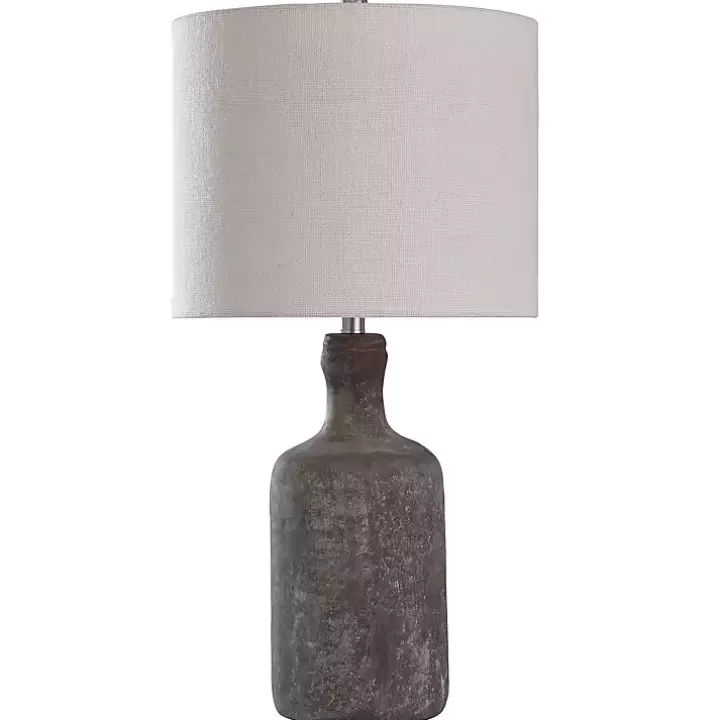 Shop Gray Concrete Jug Table Lamp Table Lamps