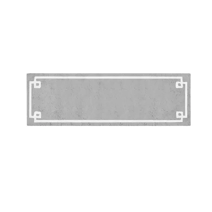 Discount Cotton Tufted Bath Runner with Border Bathroom Rugs