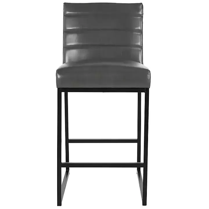 Best Faux Leather Armless Counter Stool Bar Stools & Counter Height Stools