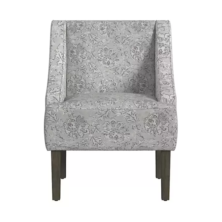 Flash Sale Floral Swoop Accent Chair Accent Chairs